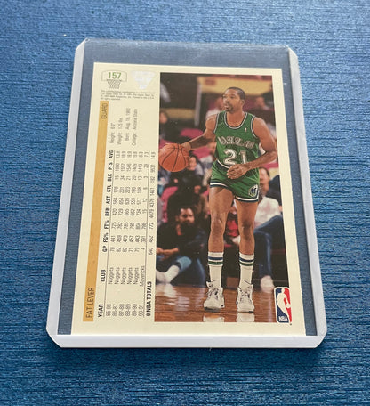 Fat Lever Dallas Mavericks 1991-92 Upper Deck