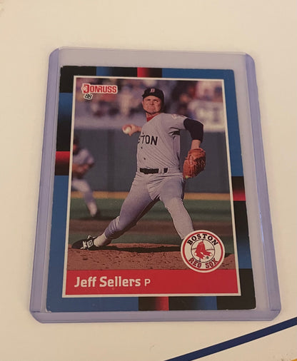 Jeff Sellers Boston Red Sox 1987 Donruss