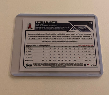 Patrick Sandoval Arizona Diamondbacks Topps 2023