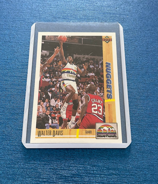 Walter Davis Denver Nuggets 1991-92 Upper Deck