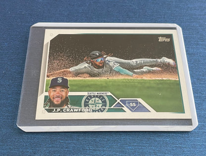 J.P Crawford Seattle Mariners Topps 2023