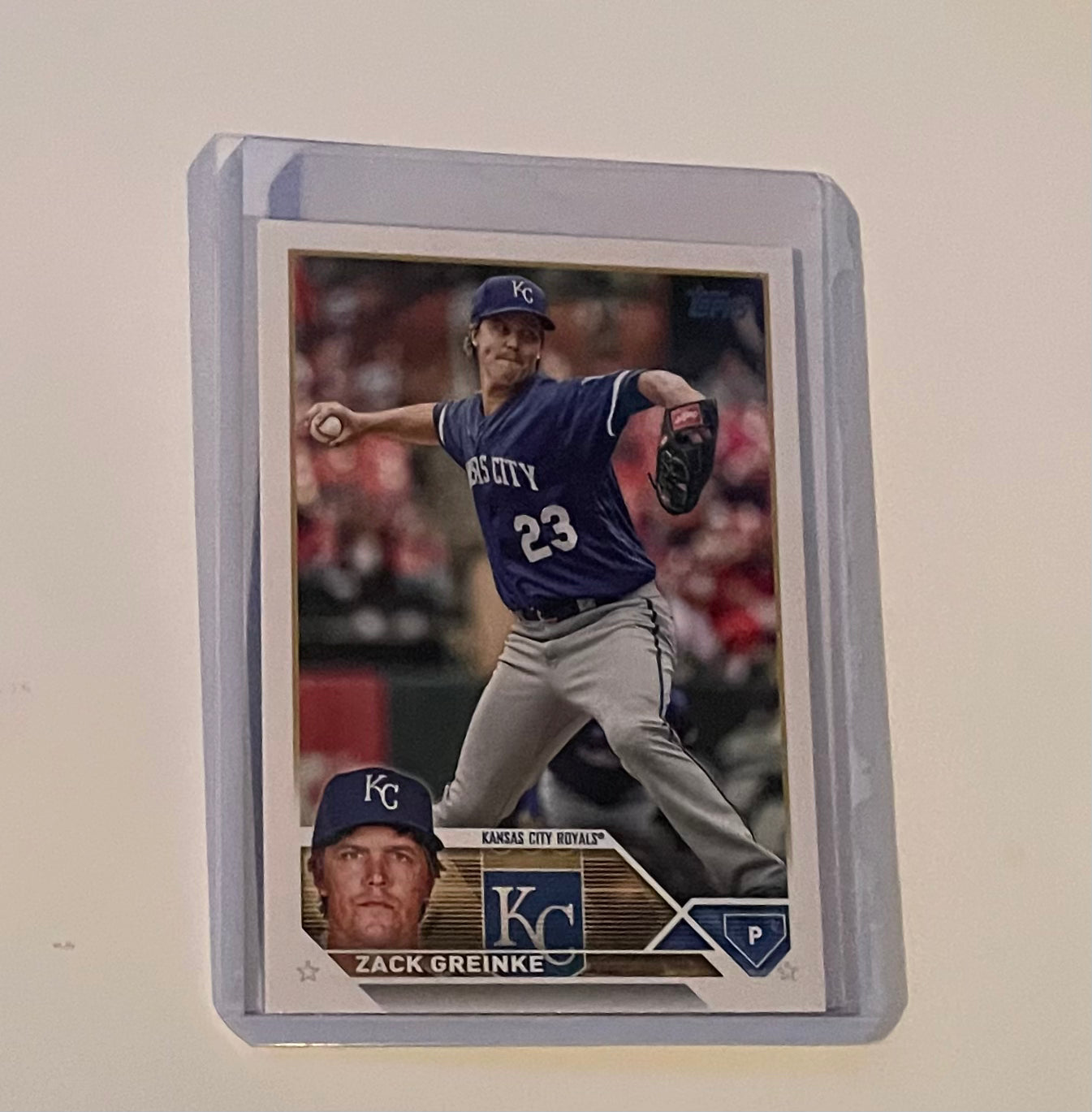 Zack Greinke Kansas City Royals Topps 2023