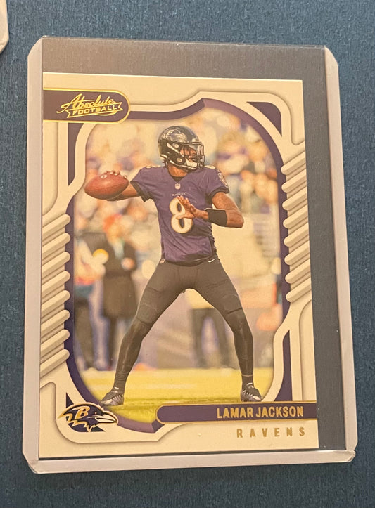 Lamar Jackson Baltimore Ravens ‘22 Panini Absolute Football