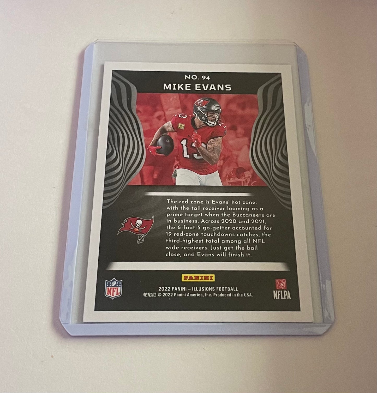 Mike Evans Tampa Bay Buccaneers 2022 Panini Illusions