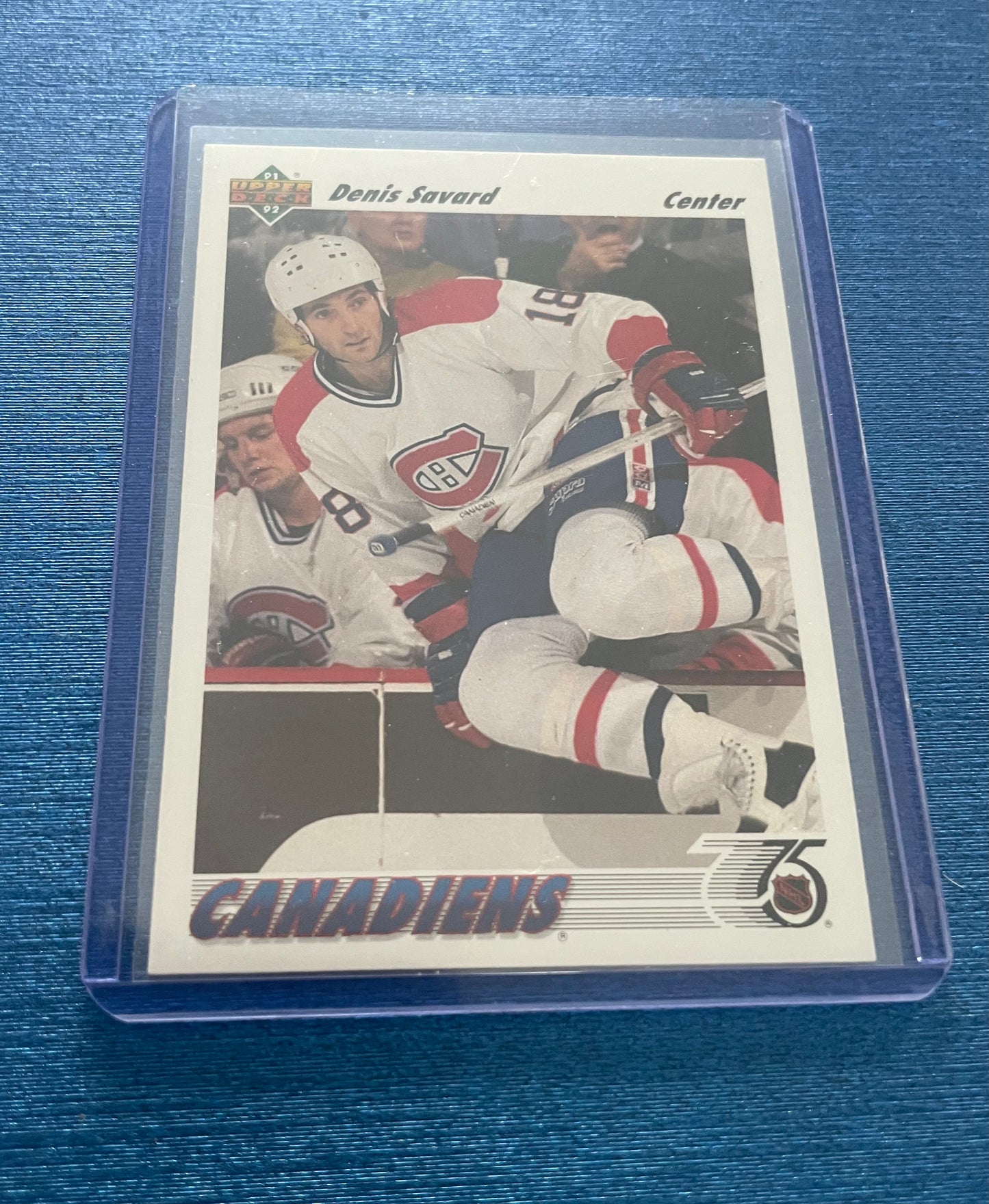 Denis Savard Montreal Canadiens ‘91-92 Upper Deck