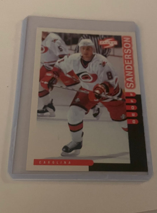 Geoff Sanderson Carolina Hurricanes 1997 Pinnacle