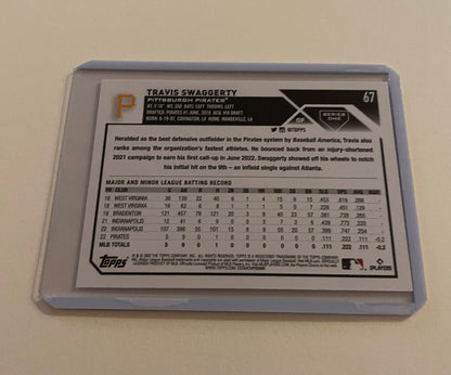 Travis Swaggerty Pittsburg Pirates Topps 2023