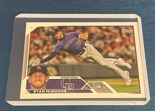 Ryan McMahon Colorado Rockies Topps 2023