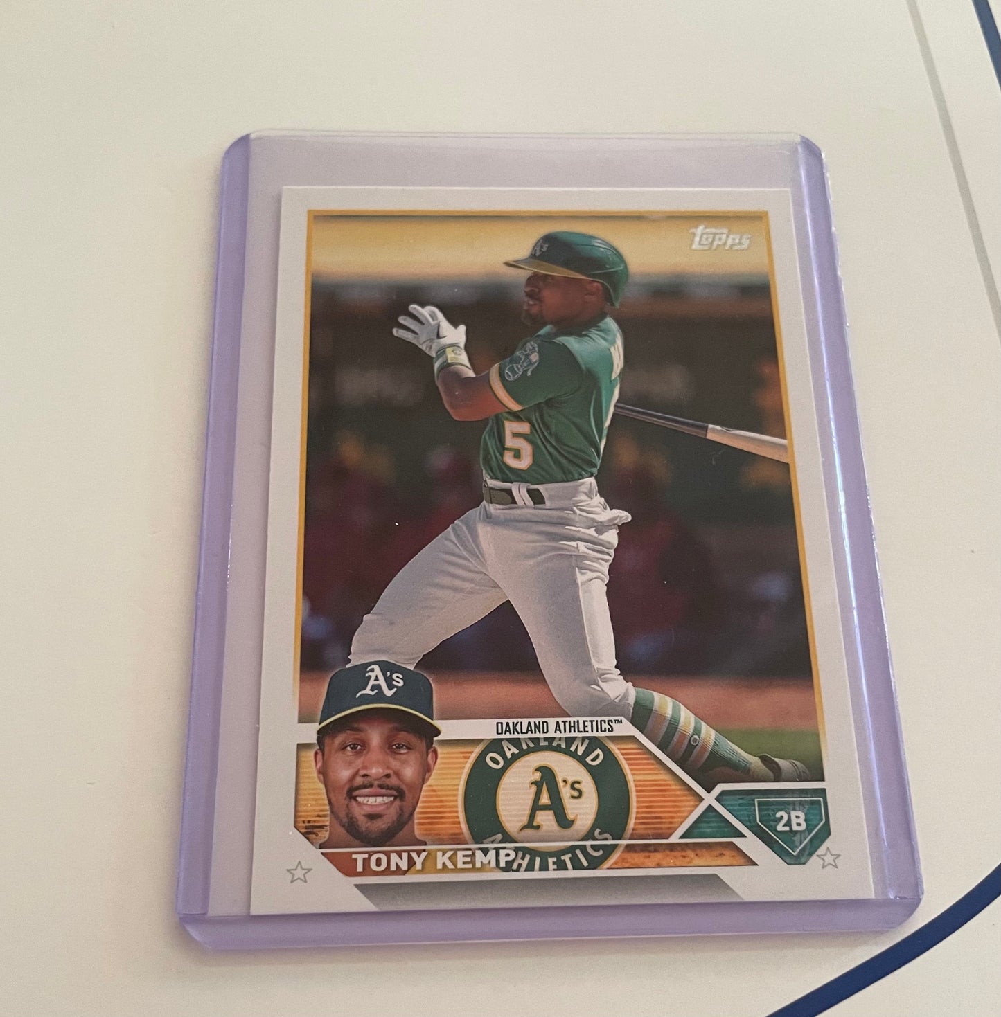 Tony Kemp Oakland Athletics 2023 Topps