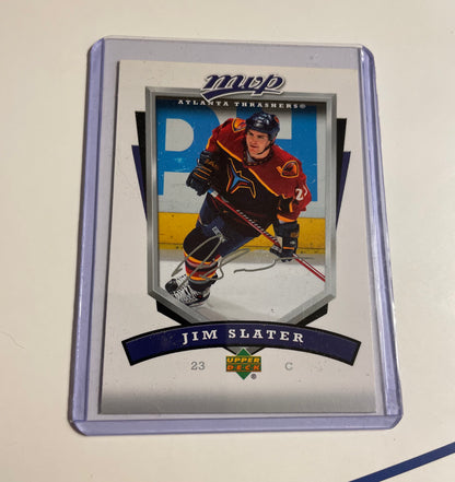 Jim Slater Atlanta Thrashers 2006-07 Upper Deck MVP