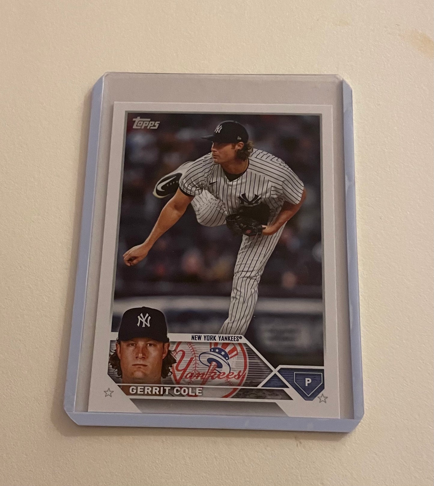 Gerritt Cole New York Yankees Topps 2023