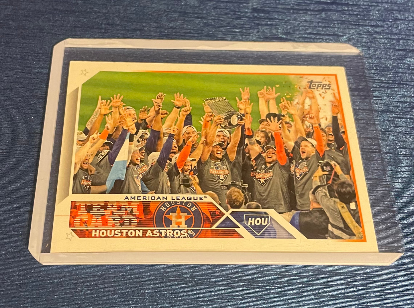 Houston Astros Team Card Topps 2023