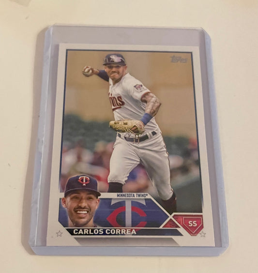 Carlos Correa Minnesota Twins Topps 2023