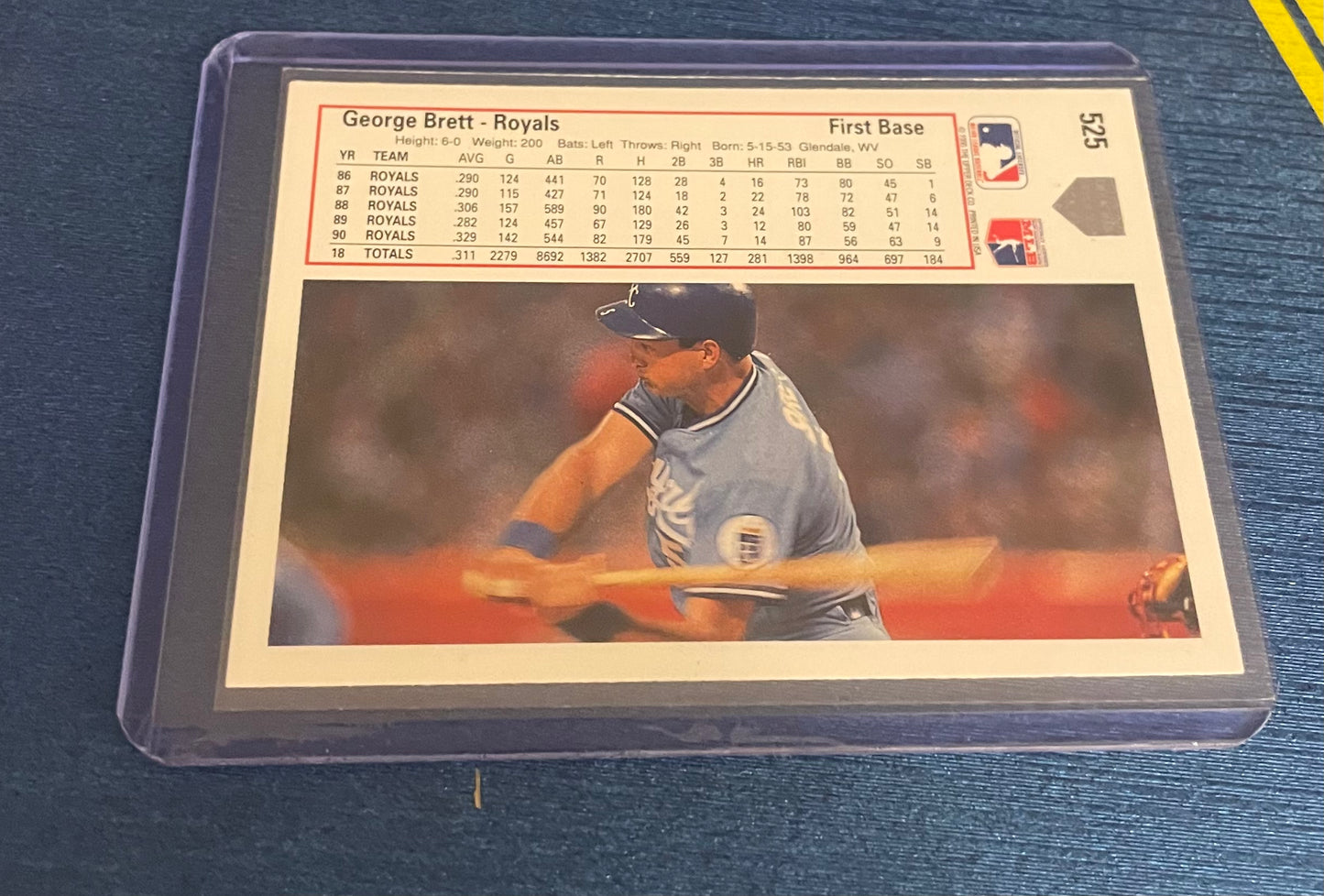 George Brett Kansas City Royals 1991-92 Upper Deck