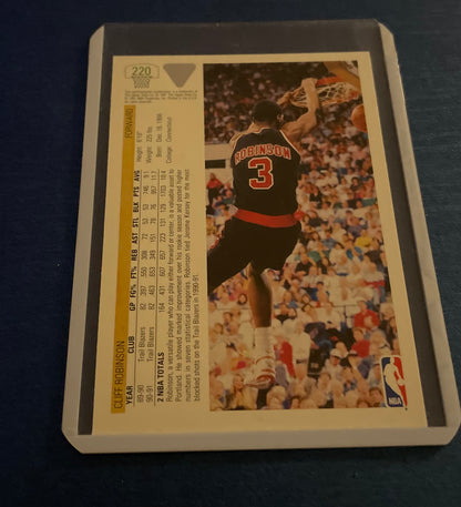 Cliff Robinson Portland Trail Blazers 1991-92 Upper Deck