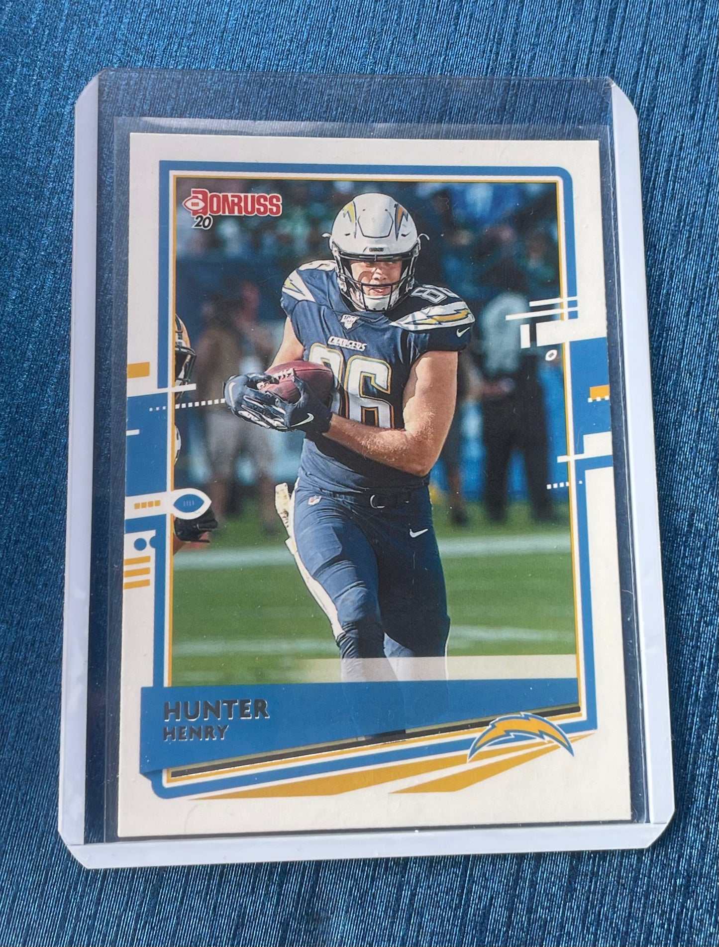 Hunter Henry Los Angeles Chargers 2020 Donruss