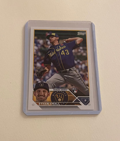 Ethan Small Milwaukee Brewers Topps 2023