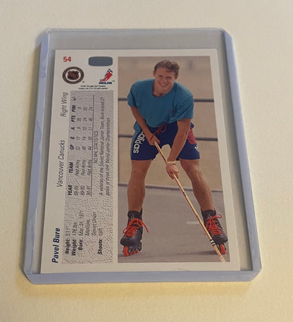 Pavel Bure Vancouver Canucks Upper Deck 1991-92