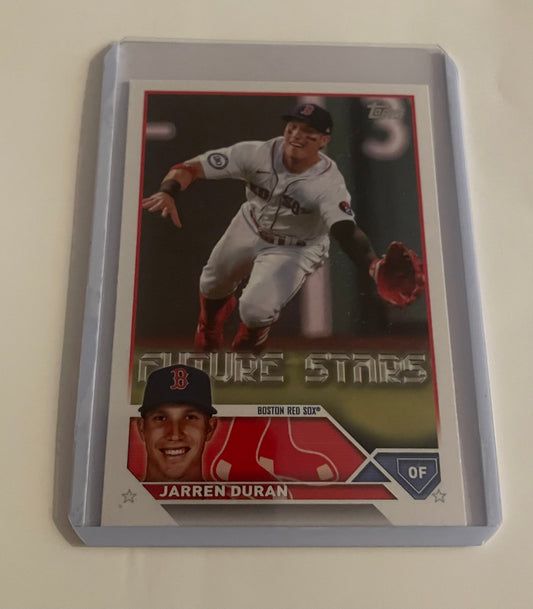 Jaren Duran Boston Red Sox Topps 2023 (future stars)