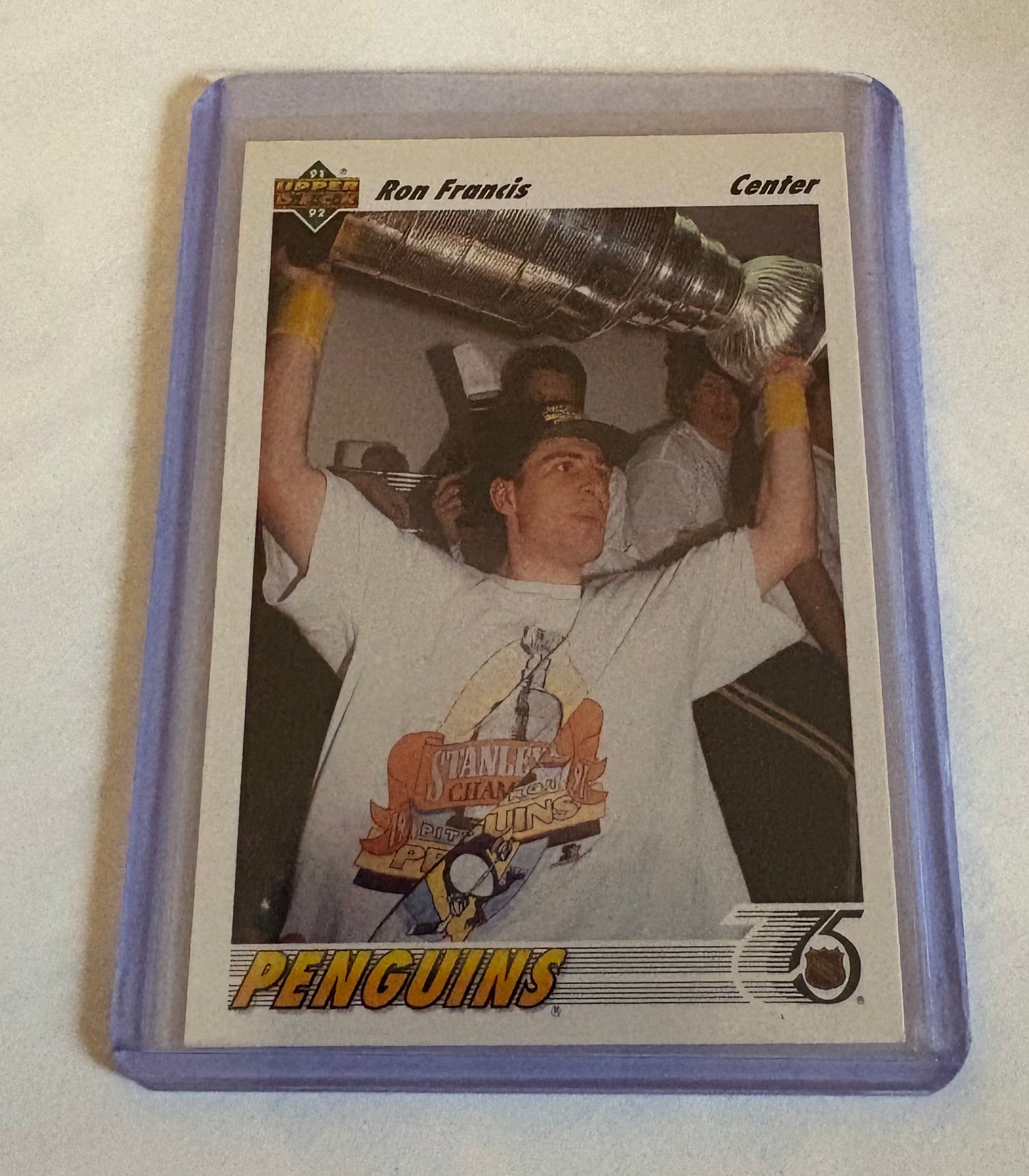 Ron Francis Pittsburgh Penguins Upper Deck 1991-92