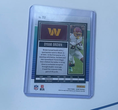 Dyami Brown Washington Commanders 2022 Panini