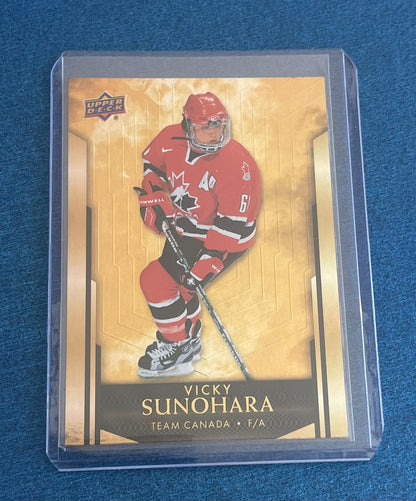 Vicky Sunahara Team Canada 2023 Upper Deck