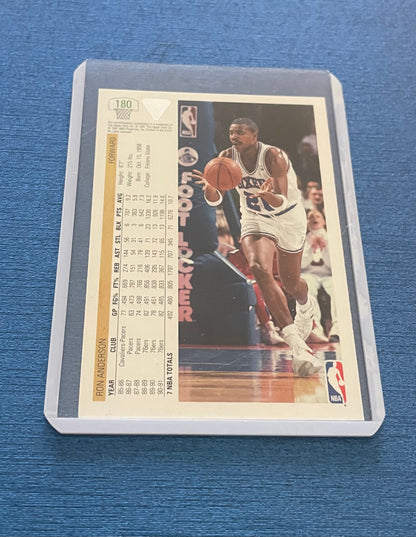 Ron Anderson Philadelphia 76ers 1991-92 Upper Deck