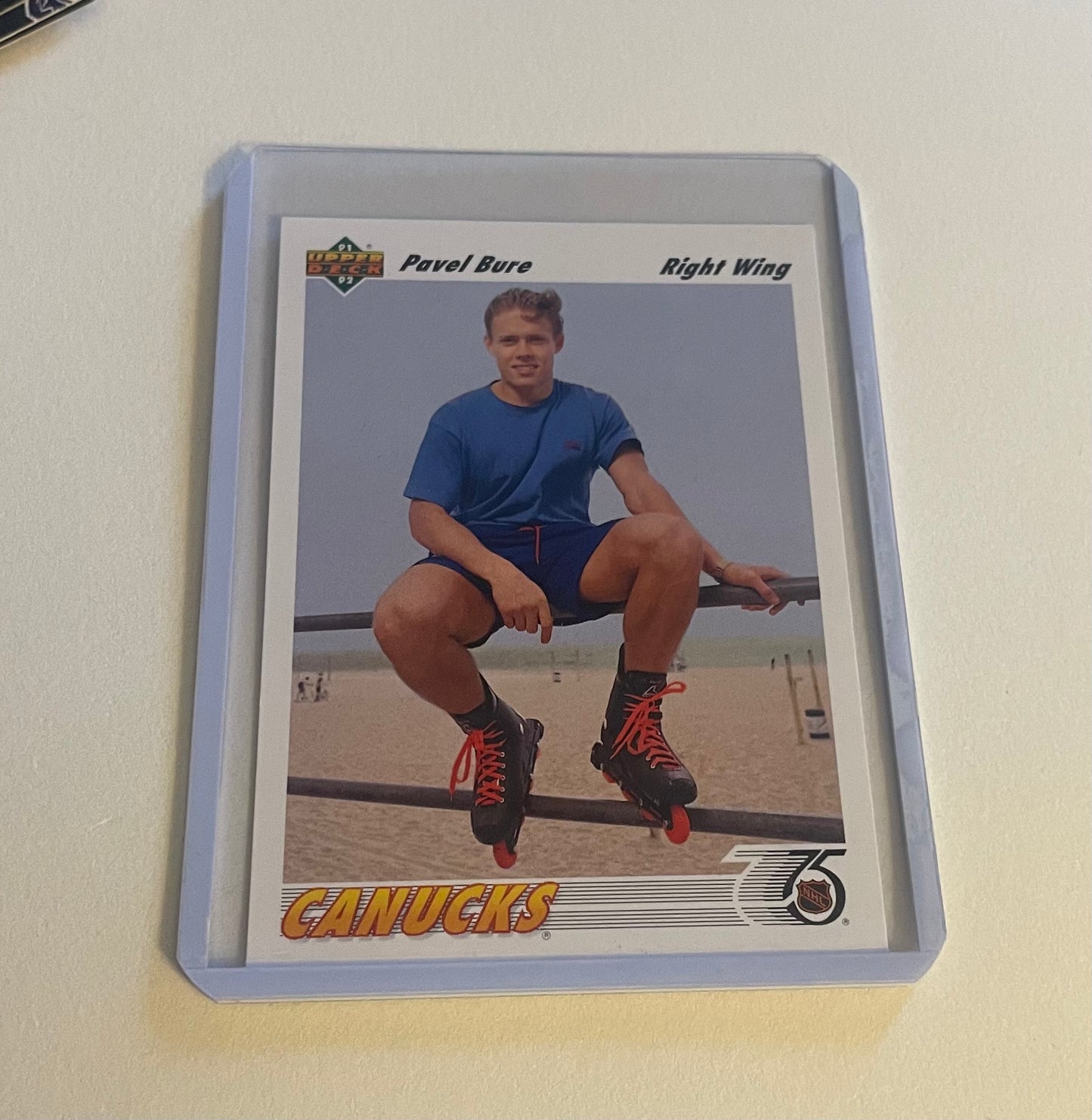 Pavel Bure Vancouver Canucks Upper Deck 1991-92