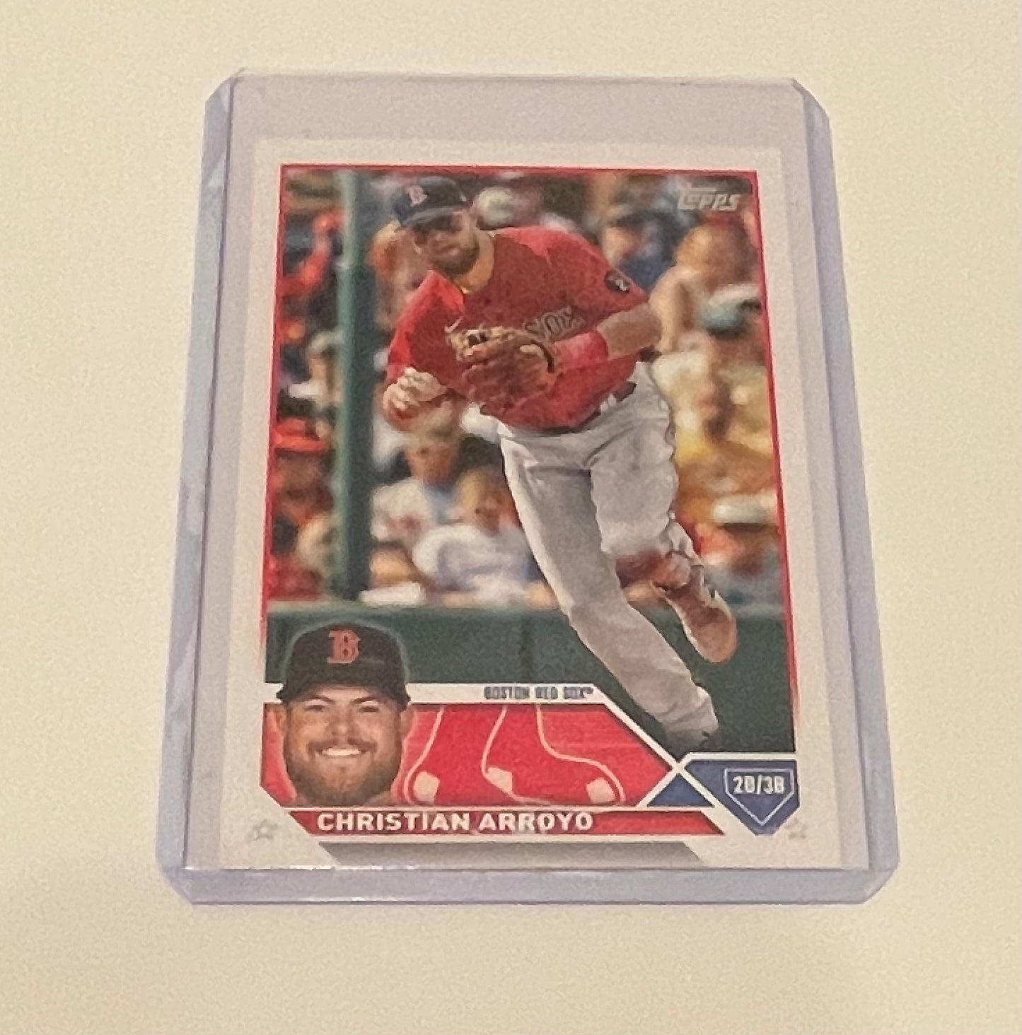 Christian Arroyo Boston Red Sox Topps 2023