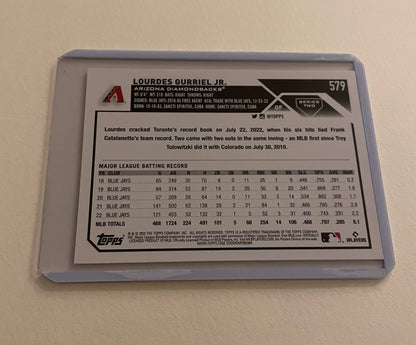 Lourdes Gurriel Jr. Arizona Diamondbacks Topps 2023