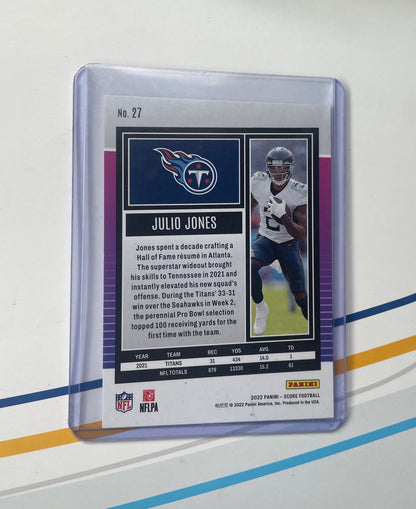 Julio Jones Tennessee Titans 2022 Score