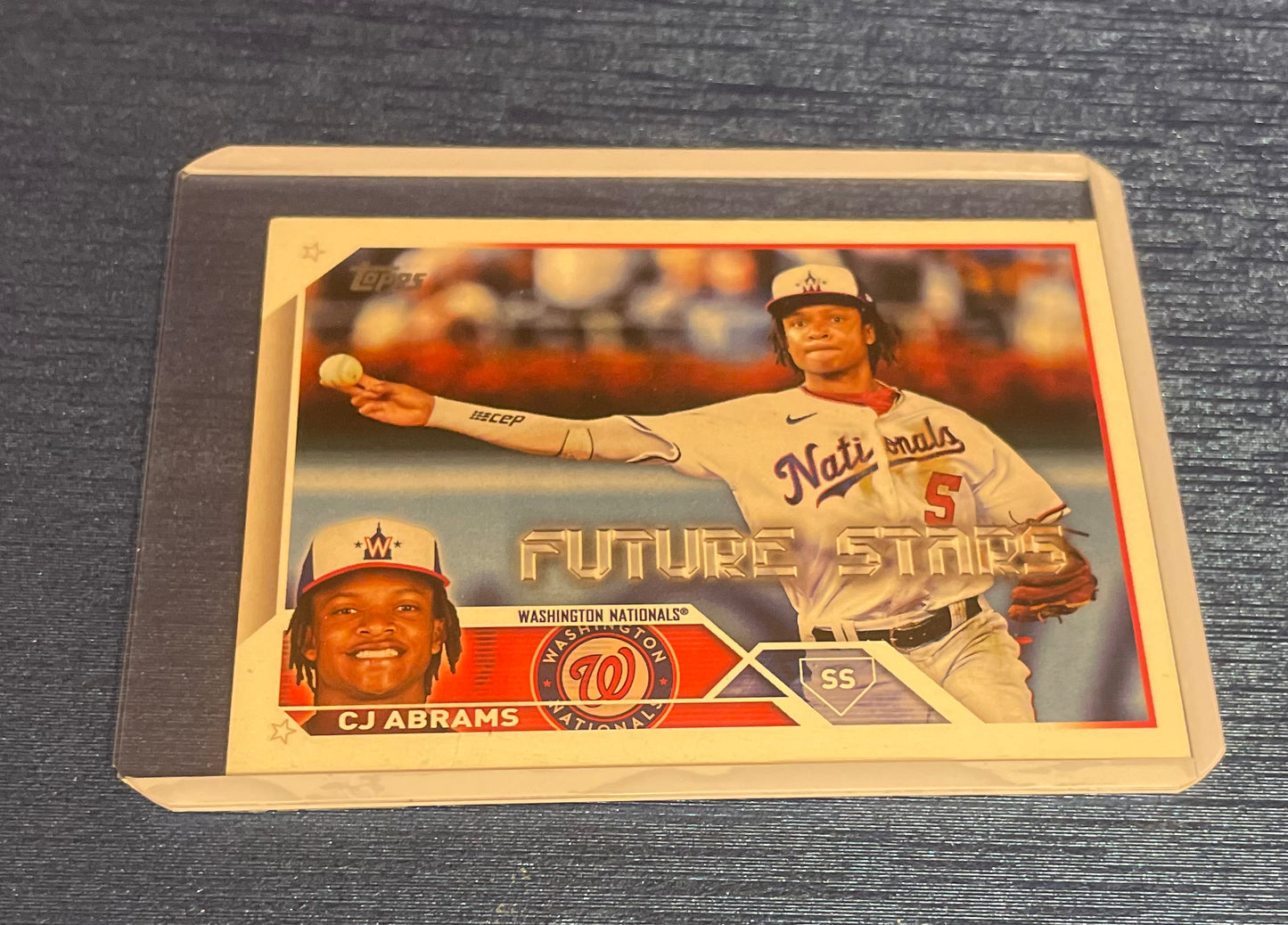 C.J Abrams Future Stars Washington Nationals Topps 2023