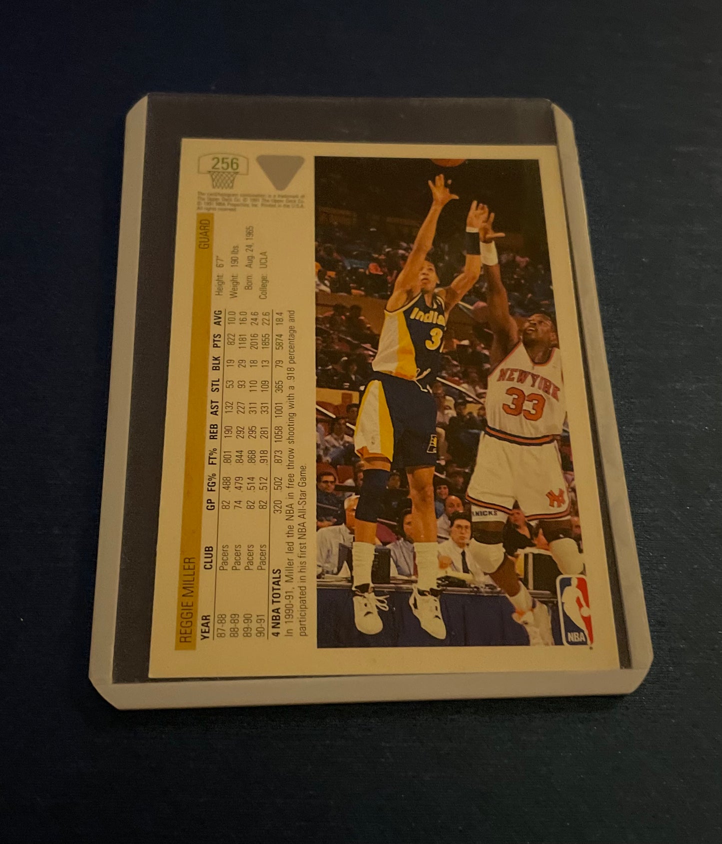 Reggie Miller Indiana Pacers 1991-92 Upper Deck