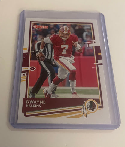 Dwayne Haskins Washington Commanders 2020 Donruss