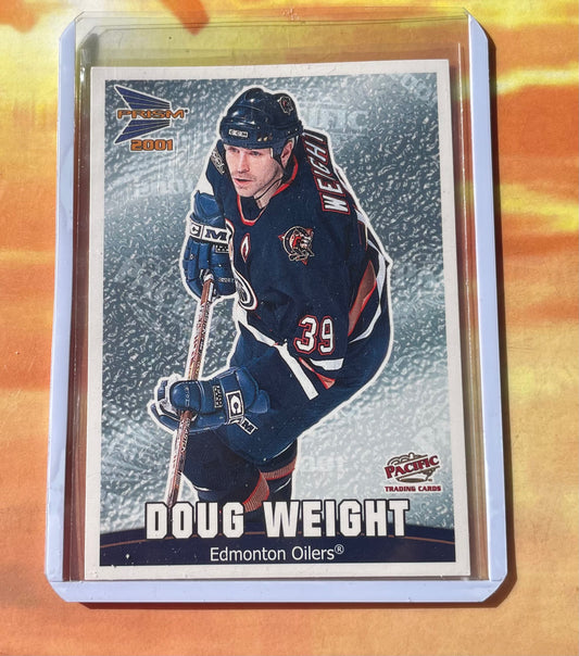Doug Weight Edmonton Oilers Prism 2001