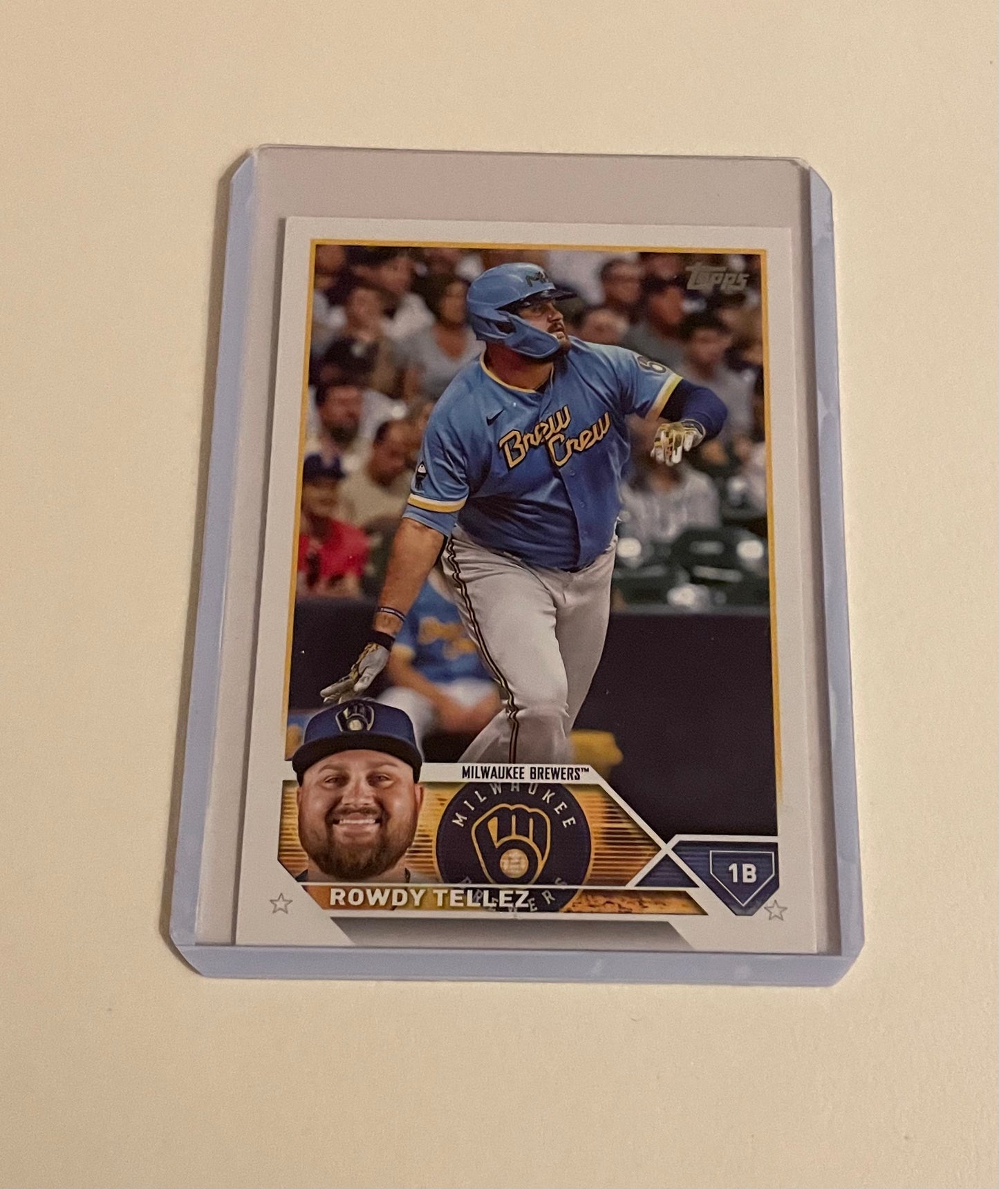 Rowdy Tellez Milwaukee Brewers Topps 2023