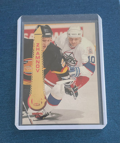 Alexei Zhamnov Winnipeg Jets 1994 Pinnacle