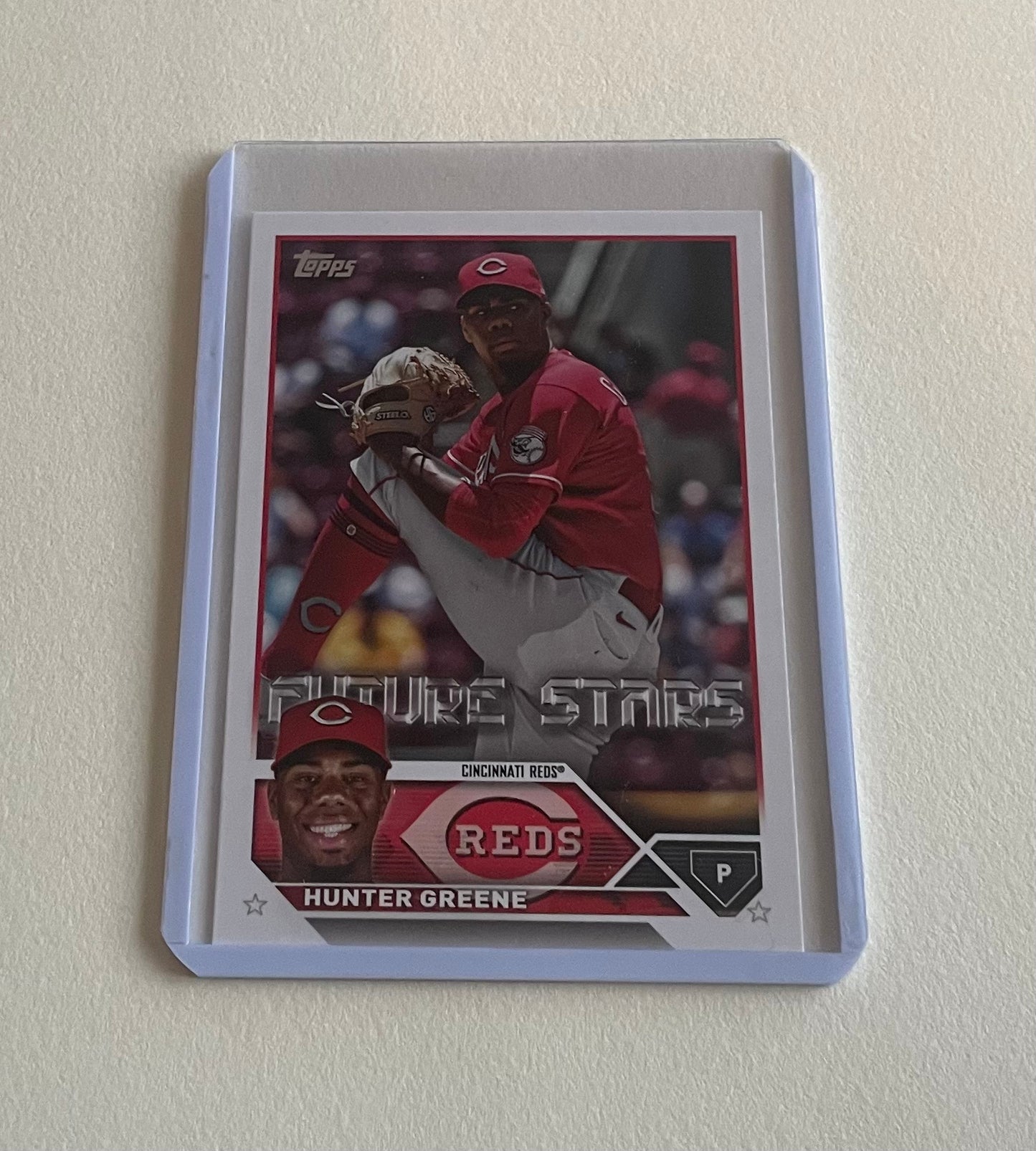 Hunter Greene Cincinnati Reds Topps 2023 (future stars)