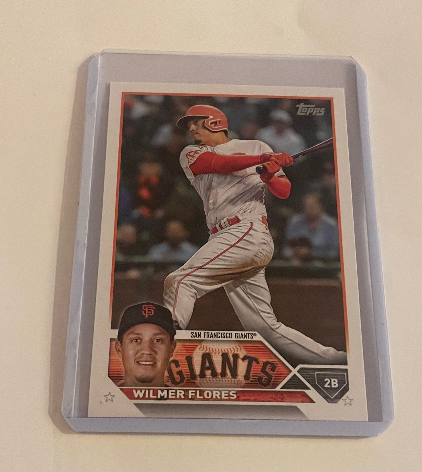 Wilmer Flores San Franscico Giants Topps 2023