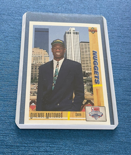 Dikembe Mutumbo Denver Nuggets 1991-92 Upper Deck