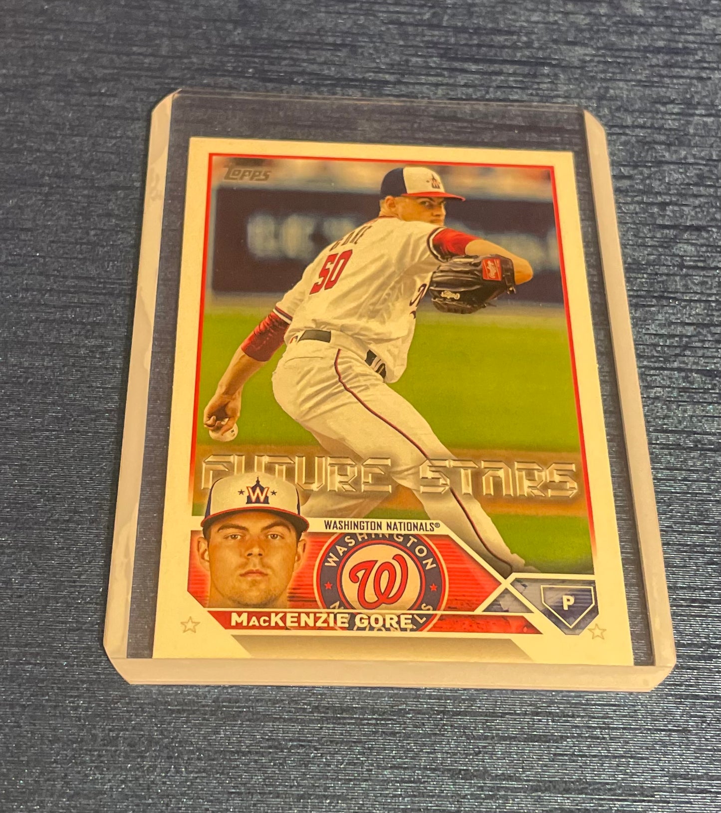 Mackenzie Gore Future Stars Washington Nationals Topps 2023