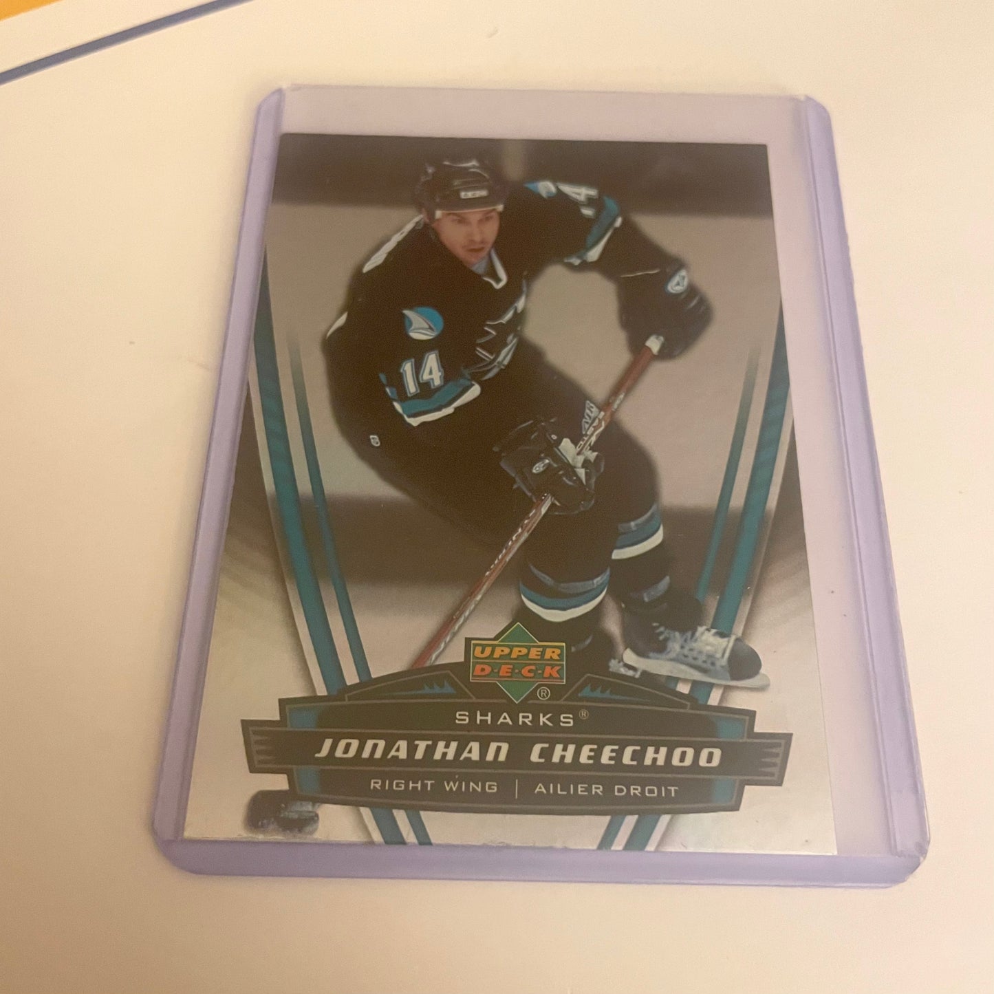 Jonathon Chechoo San Jose Sharks 2006 Upper Deck