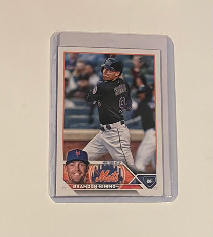 Brandon Nimmo New York Mets Topps 2023