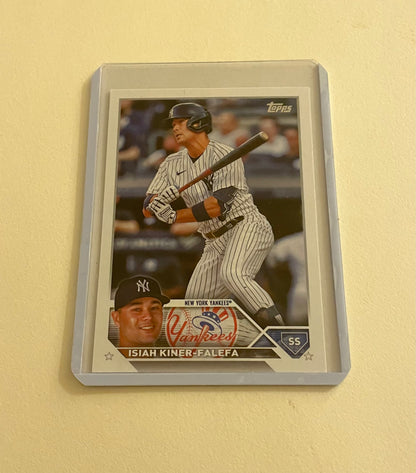 Isiah Kiner-Falefa New York Yankees Topps 2023