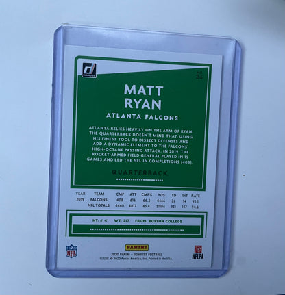 Matt Ryan Atlanta Falcons 2020 Donruss