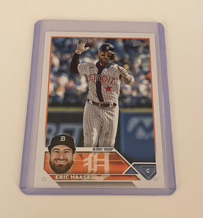 Eric Hasse Detroit Tigers 2023 Topps