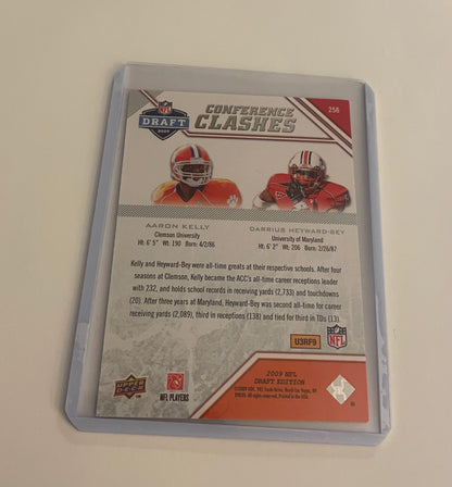 Aaron Kelly Clemson Tigers/ Darrius Howard-Bey Maryland Terrapins 2009 draft edition