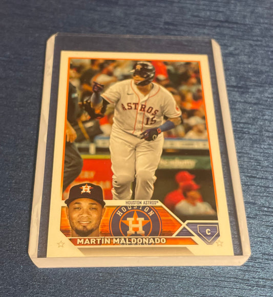 Martin Maldonado Houston Astros Topps 2023