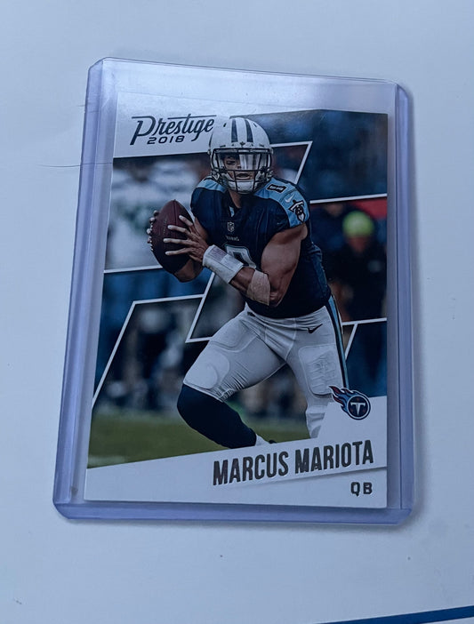 Marcus Mariota Tennessee Titans 2018 Panini Prestige