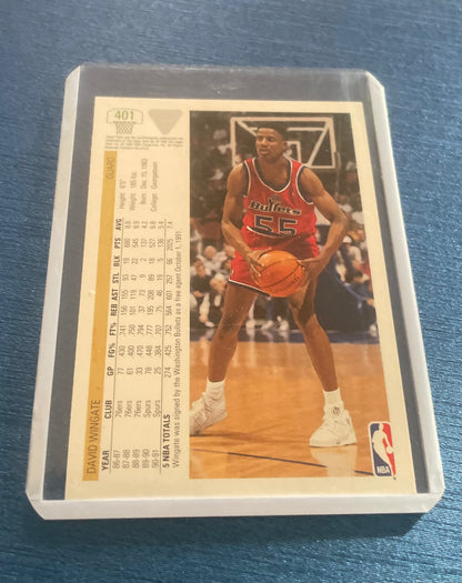 David Windgate Washington Bullets Upper Deck 1991-92